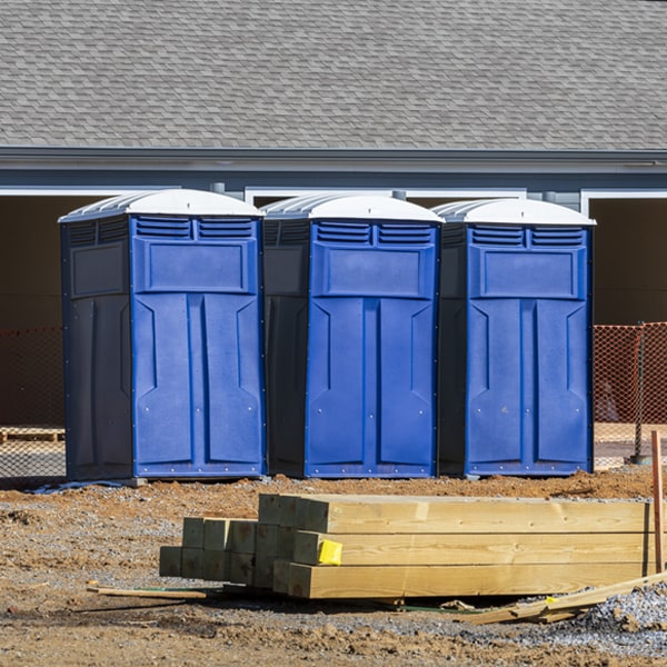 what is the expected delivery and pickup timeframe for the porta potties in Fort Eustis VA